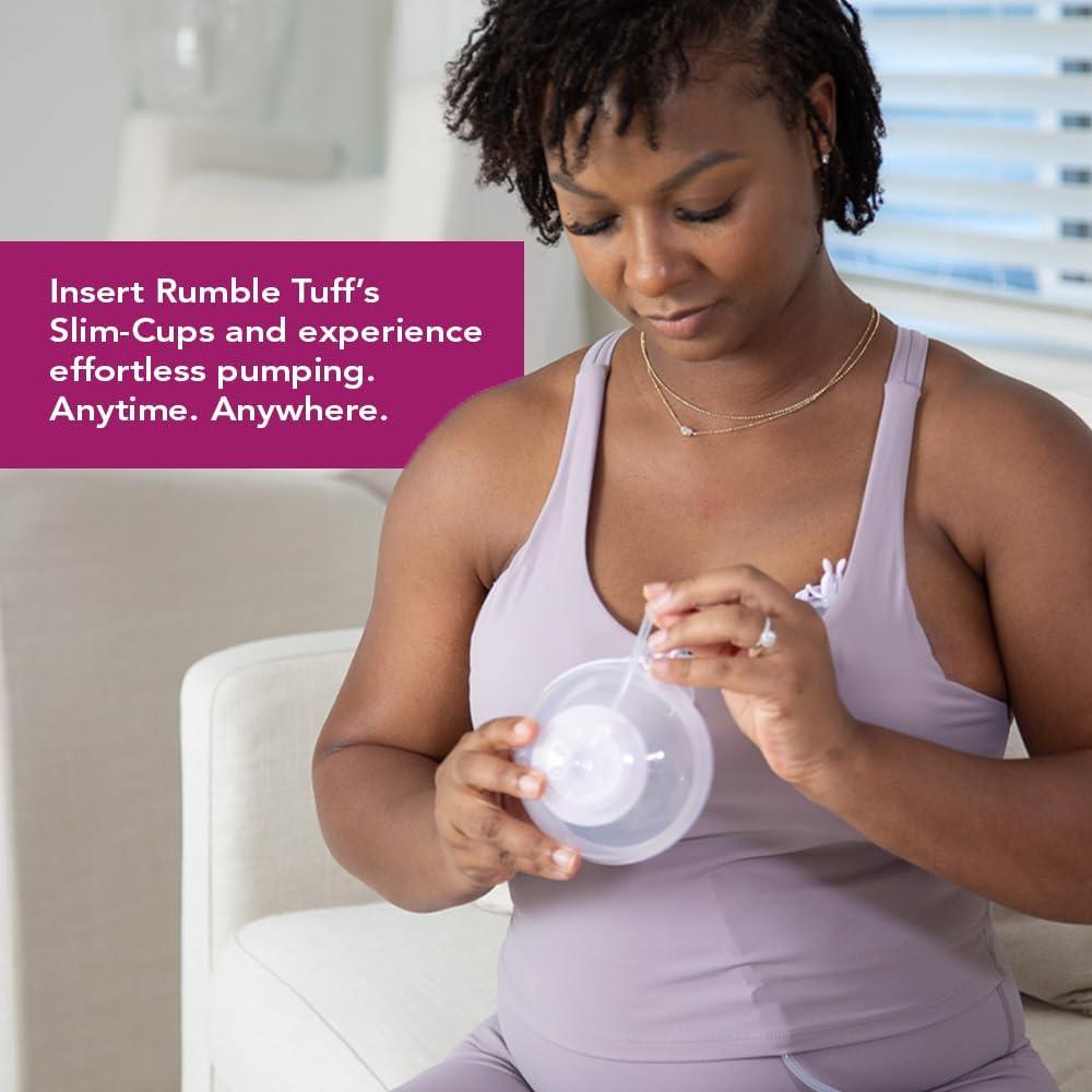 Copas Slim Rumble Tuff para Lactancia Manos Libres 5oz