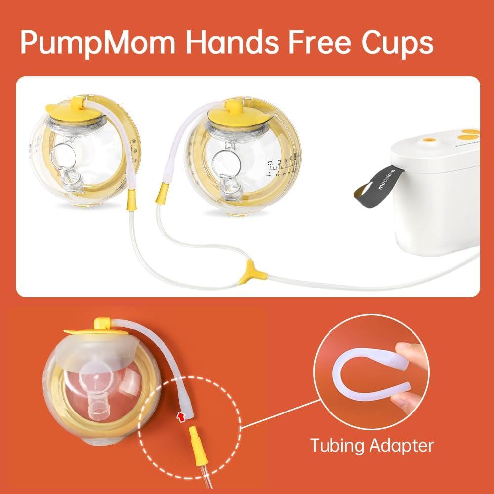 Tazas de colección manos libres Medela 27mm + 4 insertos