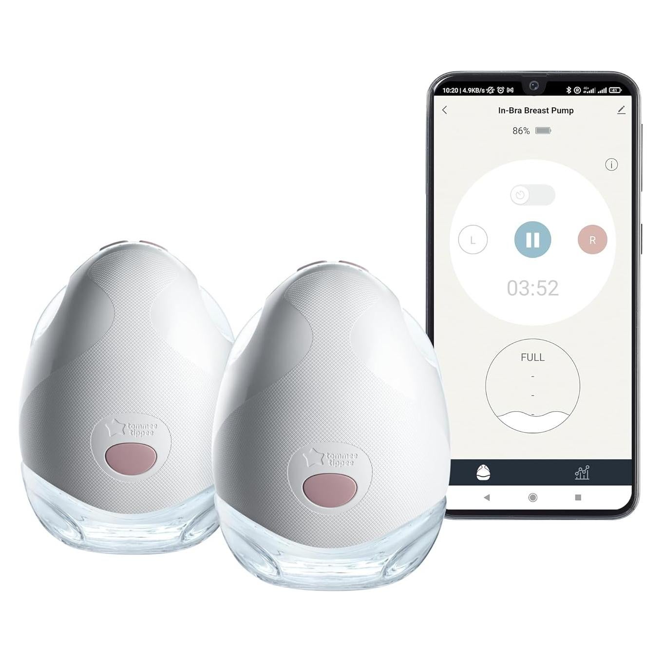 Extractor de Leche Eléctrico Doble Tommee Tippee Portátil 1.74 kg