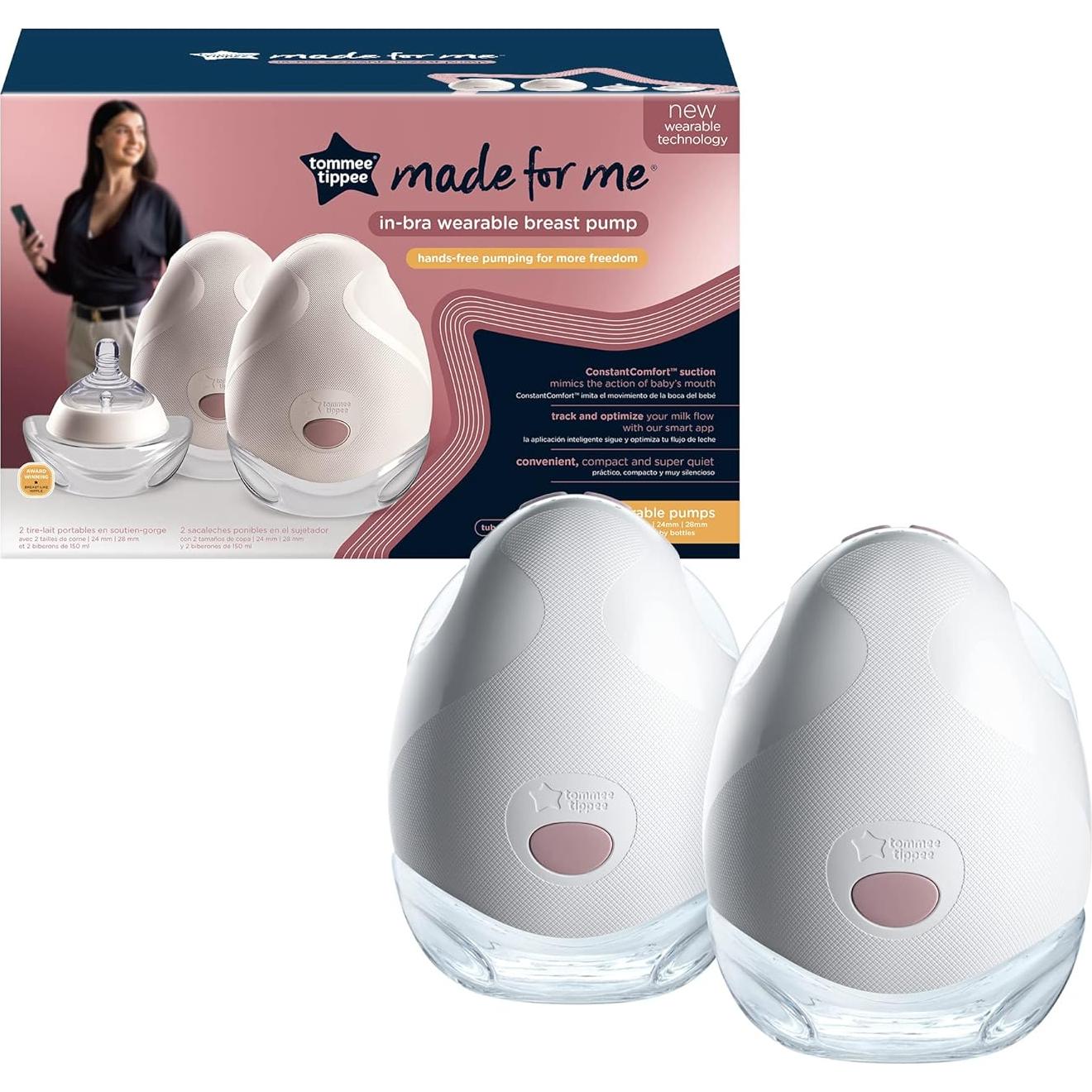 Extractor de Leche Eléctrico Doble Tommee Tippee Portátil 1.74 kg