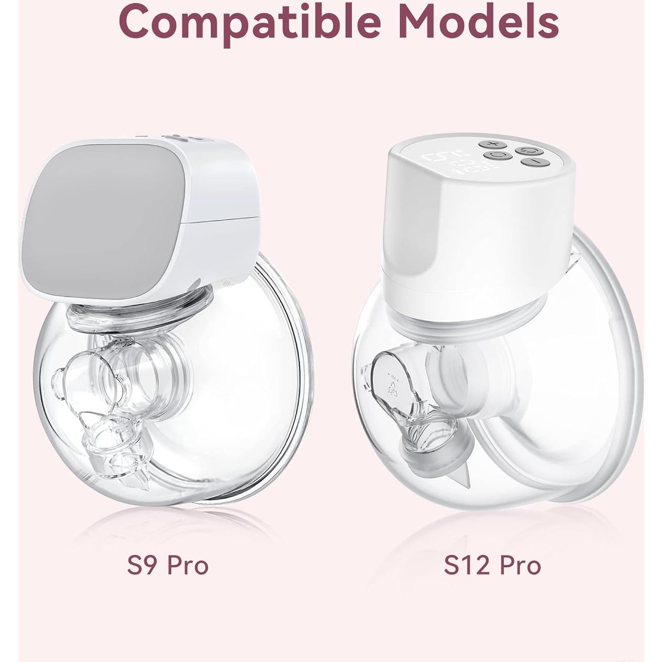 Paquete de 12 Válvulas de Pato de Silicona para Extractores Momcozy