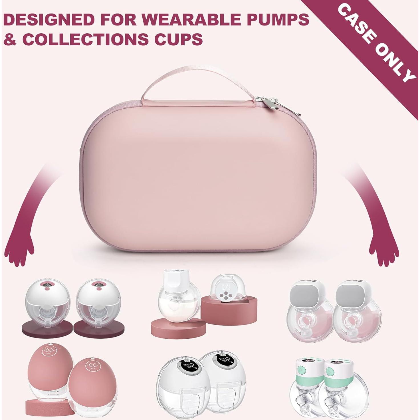 Bolsa de Transporte para Extractor de Leche Momcozy Rosa