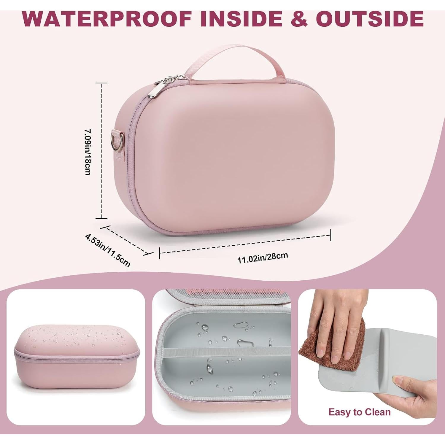 Bolsa de Transporte para Extractor de Leche Momcozy Rosa