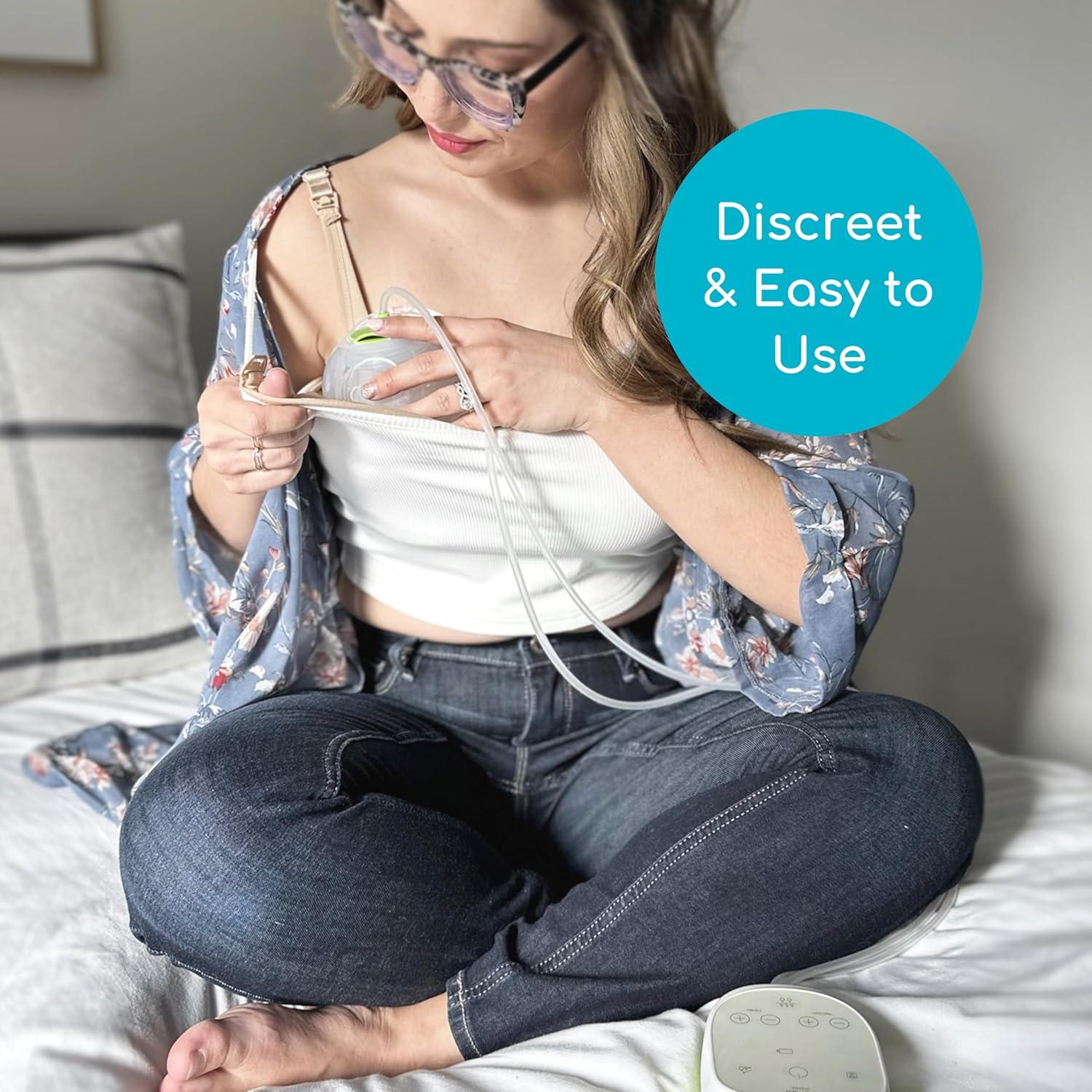 Bomba Doble Manos Libres Ardo Alyssa con Insertos 24mm y 19mm