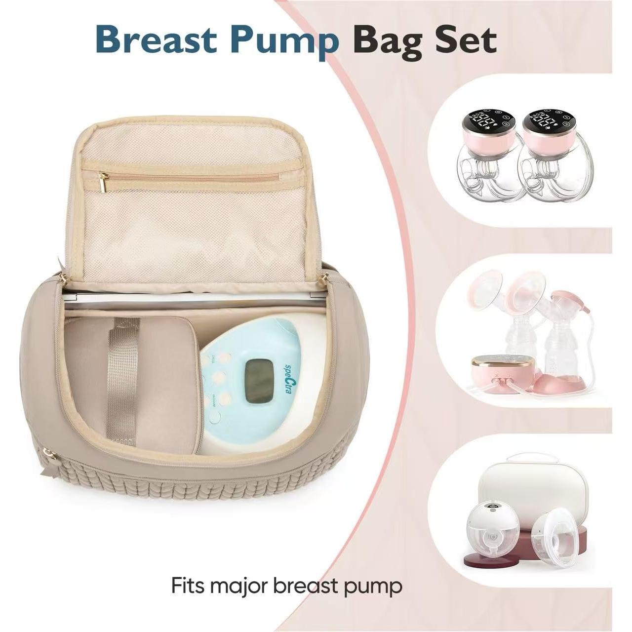 Bolsa de Pañales y Extractor de Leche Qualyphant 21L