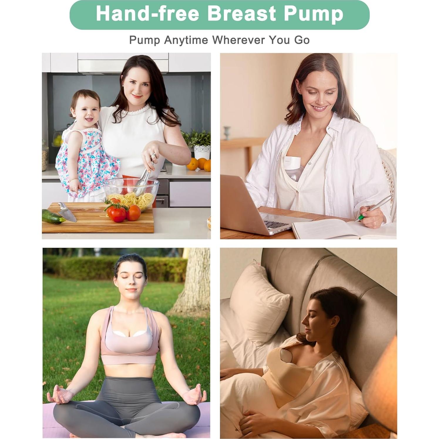 Repuestos Extractor de Leche Portátil WindTheSpeeds 2 Juegos 24mm