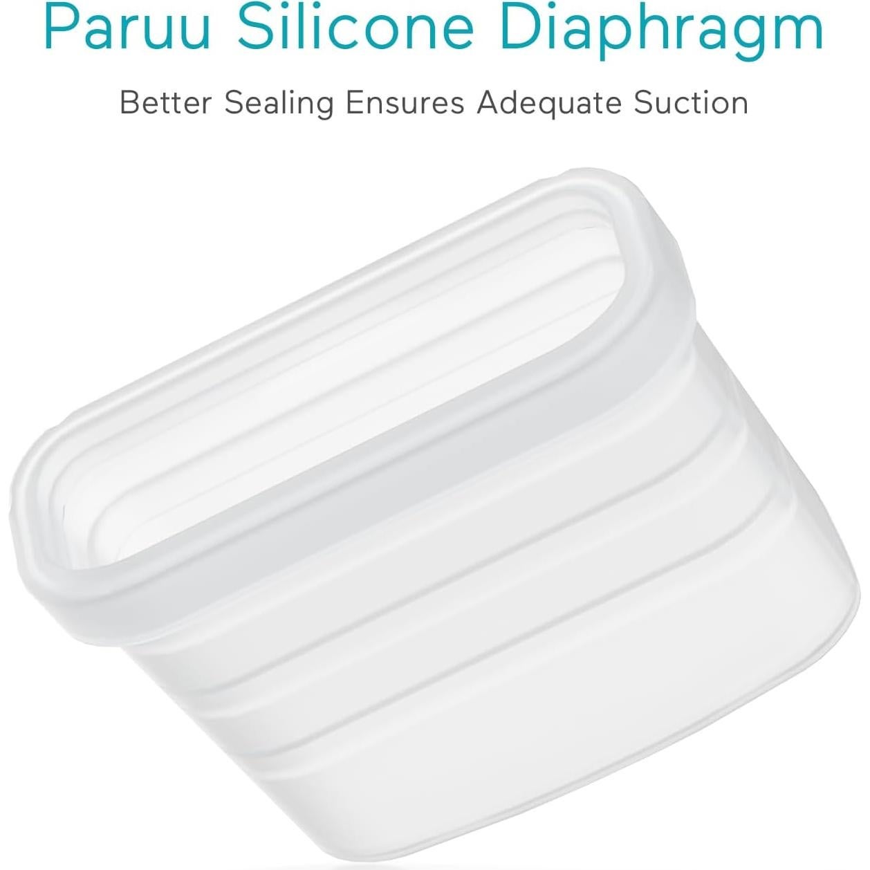 Válvulas y Diafragma Paruu P10 - Accesorios Extractor Leche