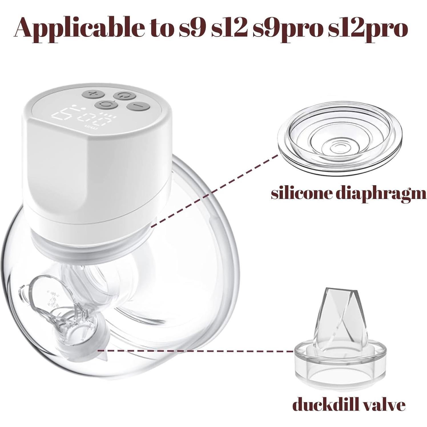 Juego de 10 Piezas: Diafragmas y Válvulas Duckbill Bliblo