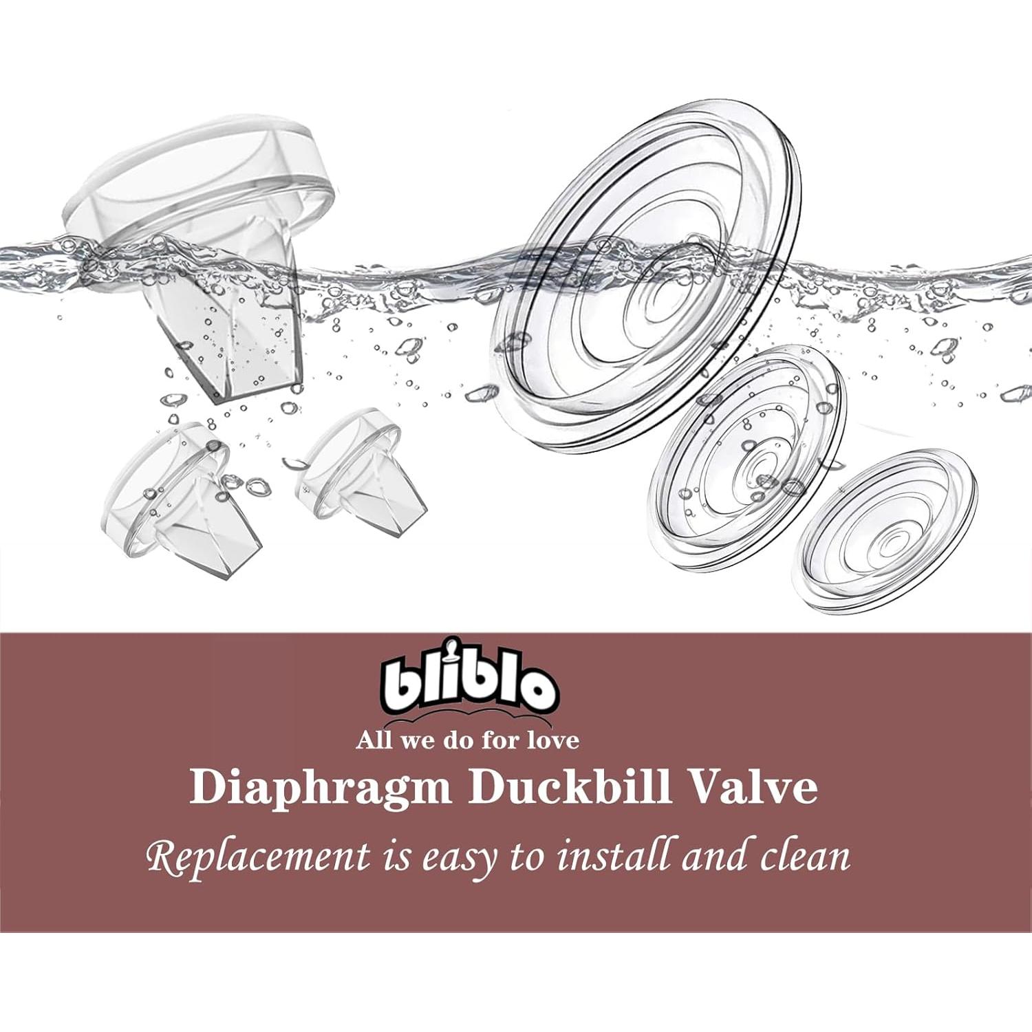 Juego de 10 Piezas: Diafragmas y Válvulas Duckbill Bliblo