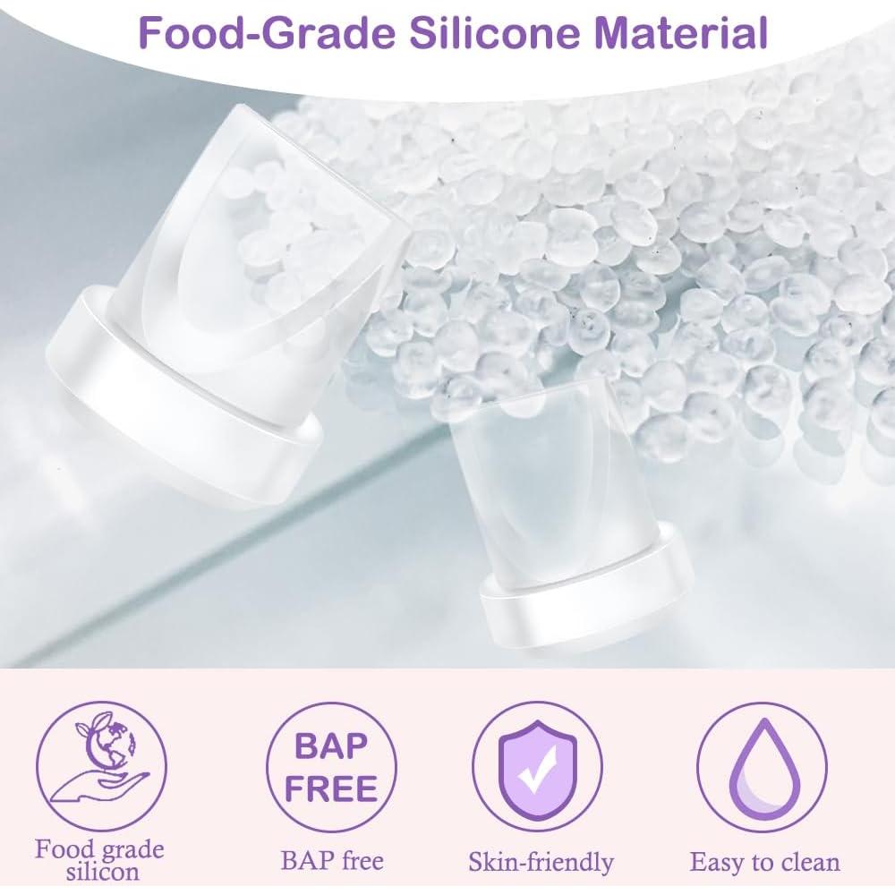 8 Válvulas de Pico de Pato IVARONAL para Extractores Momcozy M5/V1/V2