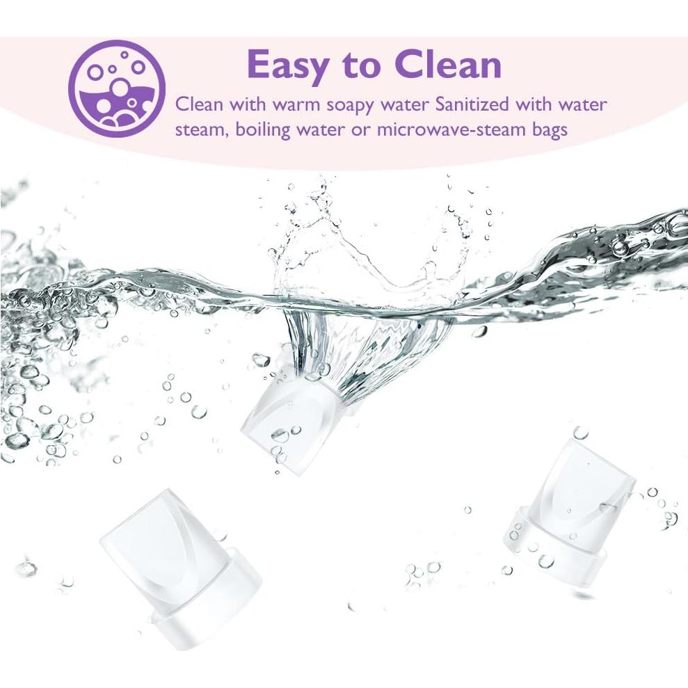 8 Válvulas de Pico de Pato IVARONAL para Extractores Momcozy M5/V1/V2