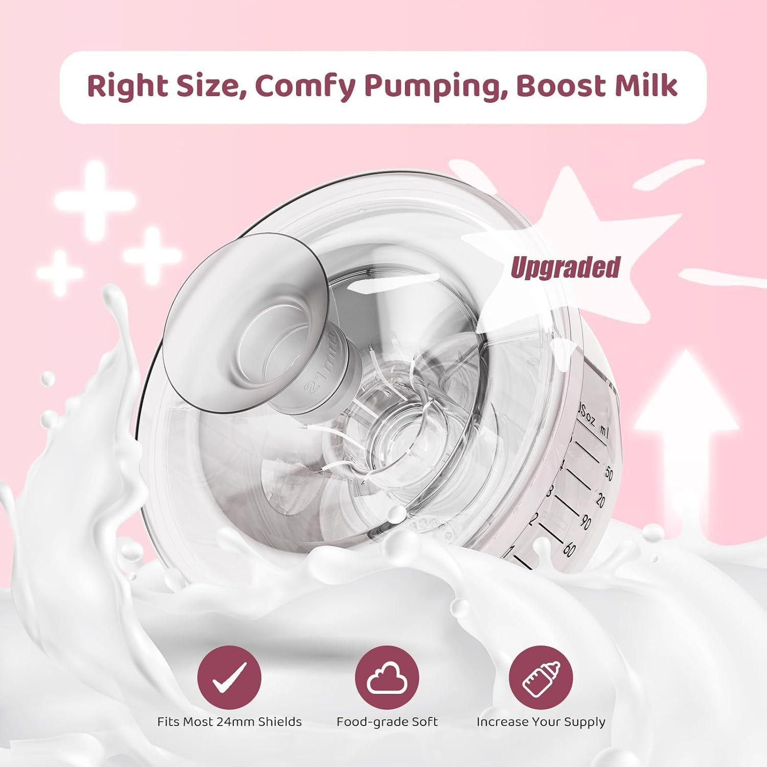 Kit de Insertos de Brida 10PCS Silicona Nursi Luna 13-21mm