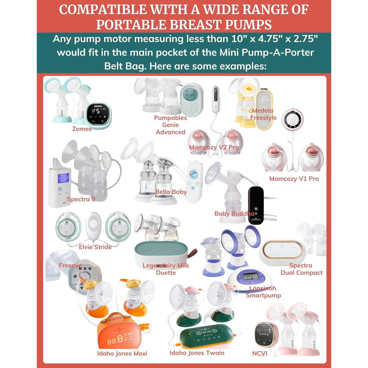 Bolso Portátil para Extractores de Leche Idaho Jones IJ0043 - Manos Libres