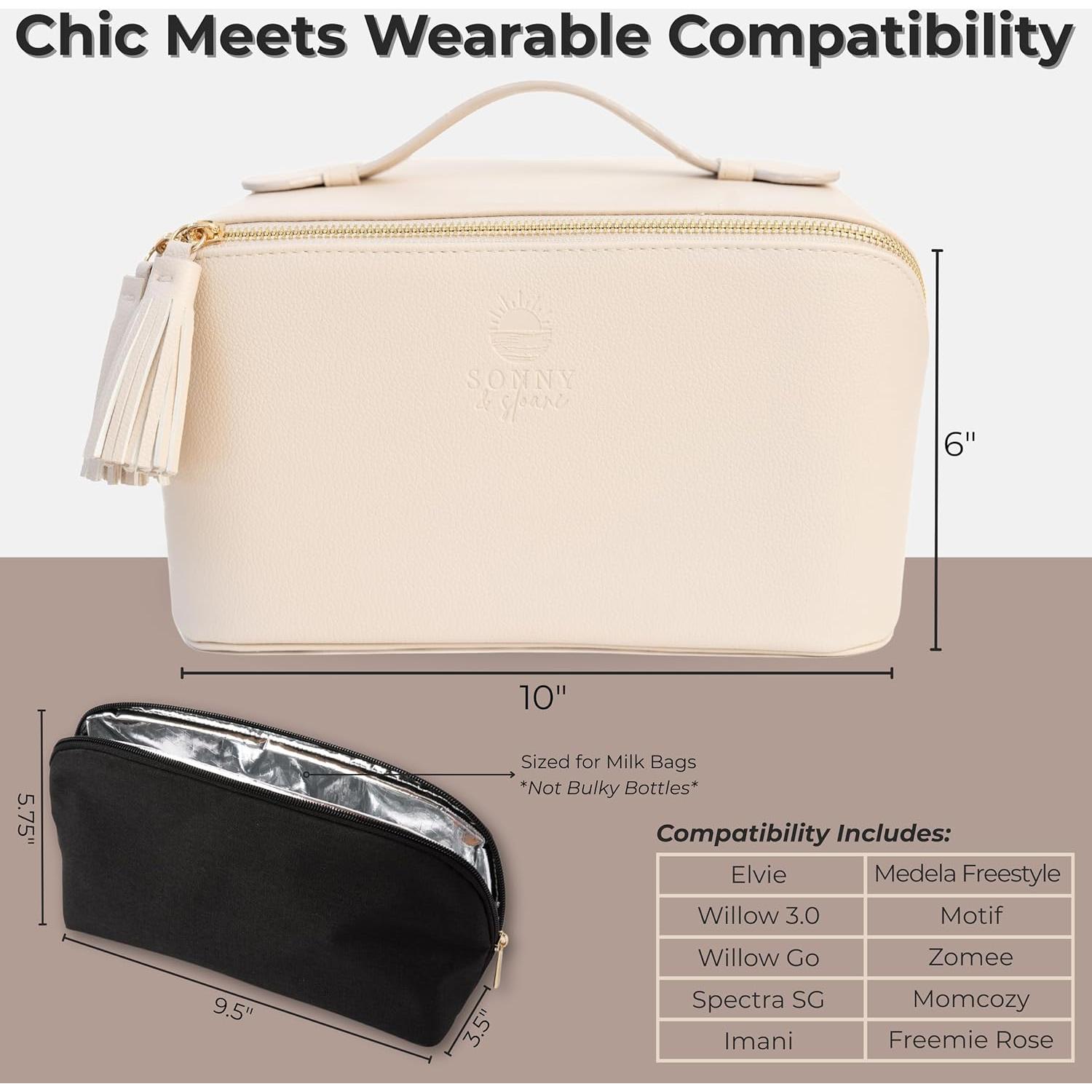 Bolsa Extractora de Leche Materna Vegana Sonny Sloane - Luxe Latte