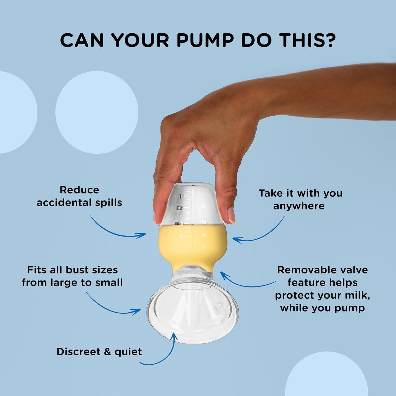 Extractor de Leche Manual Foodie Boob - 120ml - Antiderrames