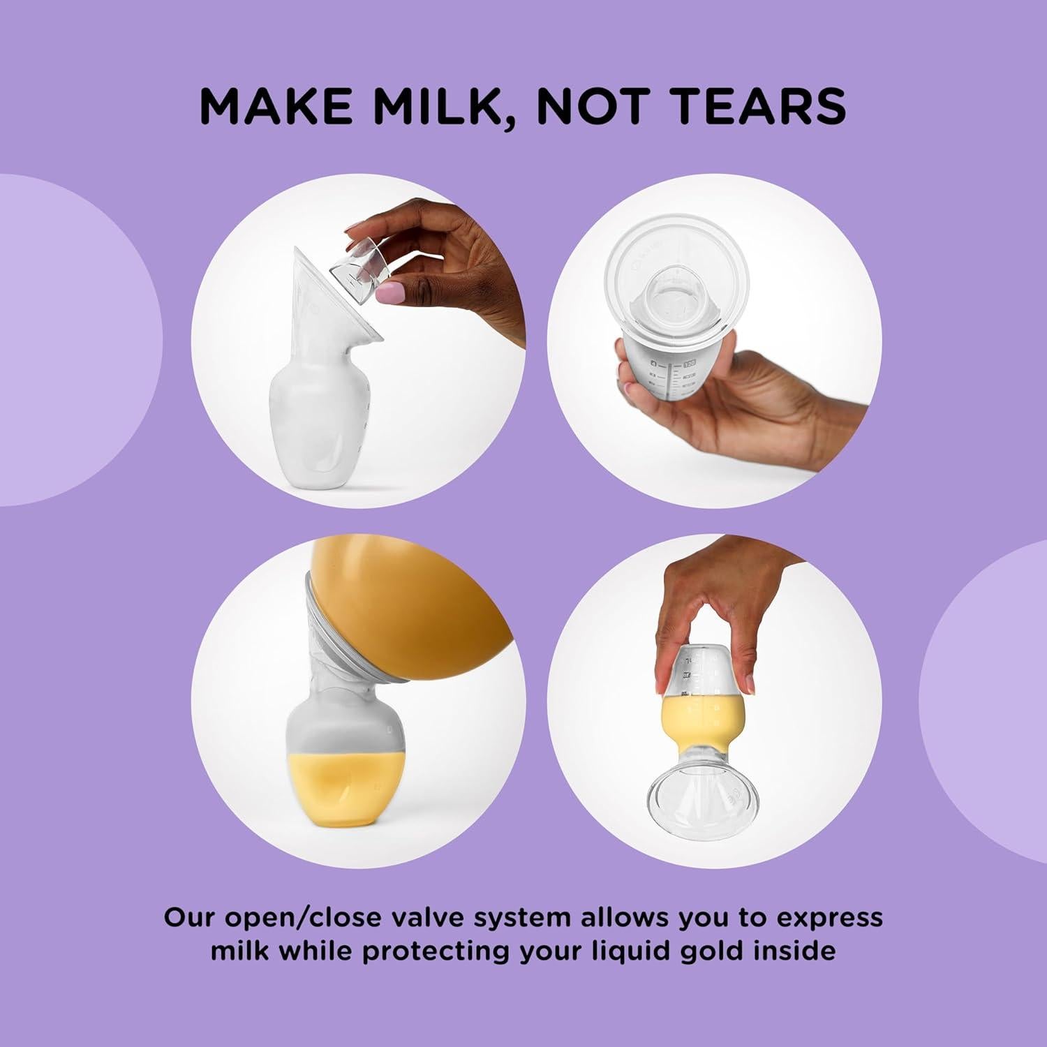 Extractor de Leche Manual Foodie Boob - 120ml - Antiderrames