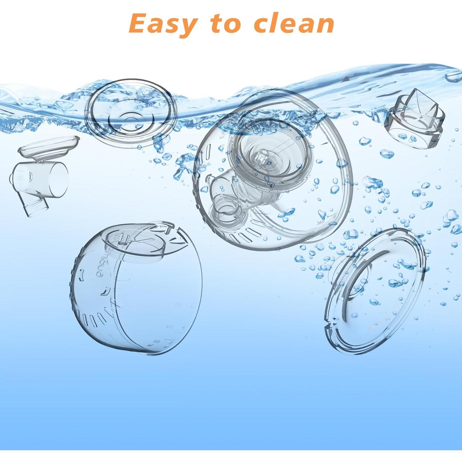 Juego Completo Taza Colectora Leche JIMOWANG 24mm Compatible Momcozy