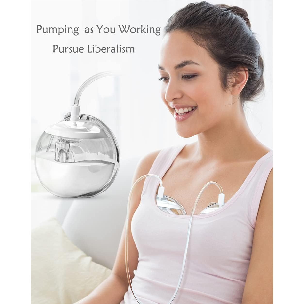 Tazas de Silicona para Recolección de Leche Materna Bwcece - 2 Unidades