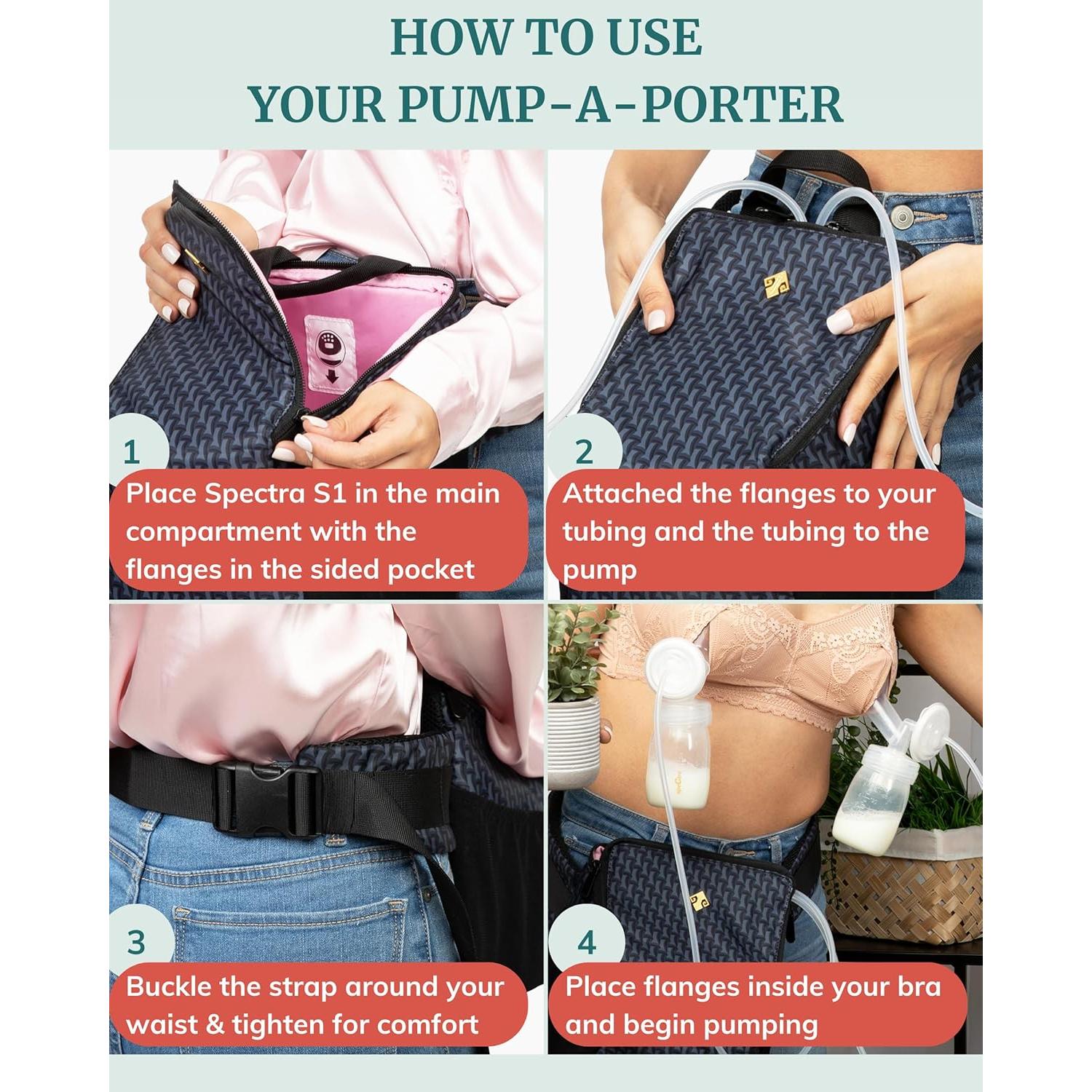 Bolso de Cintura para Extractor de Leche Idaho Jones IJ0073