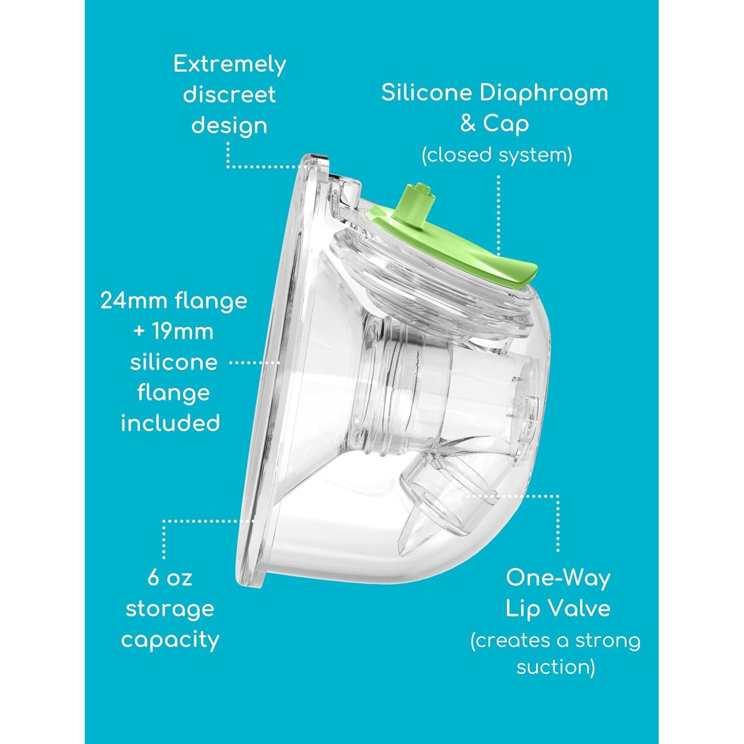 Extractor de Leche Ardo Alyssa Sin Manos Grado Médico 177ml