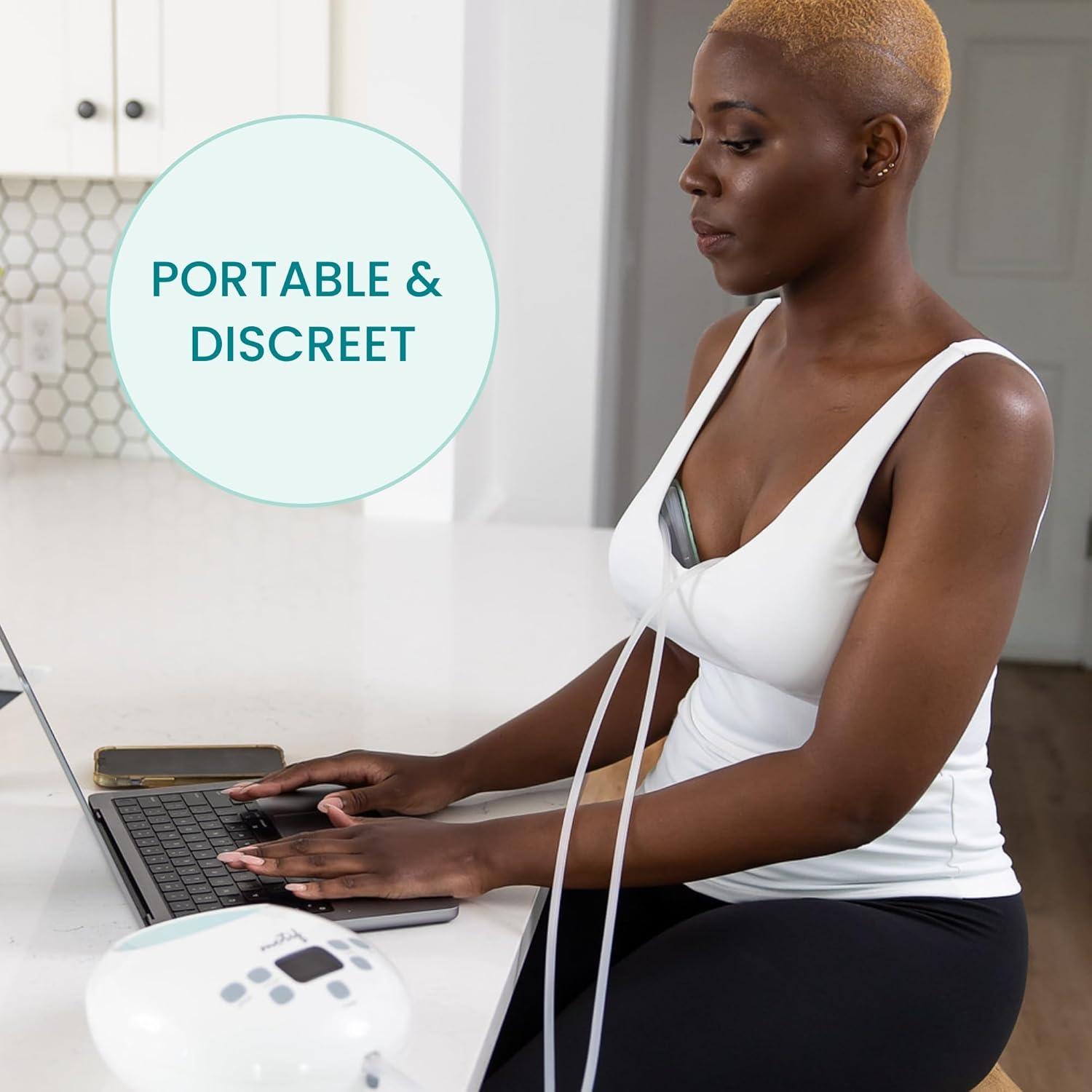 Cups de recolección de leche Motif Medical 148 ml - Manos libres