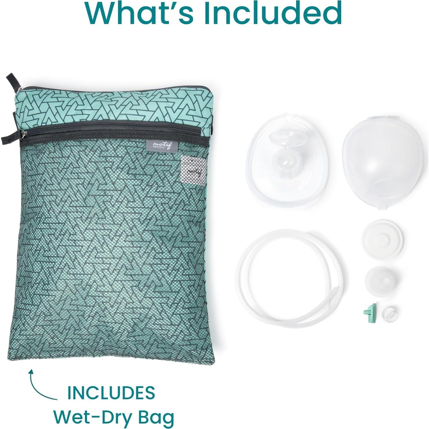 Cups de recolección de leche Motif Medical 148 ml - Manos libres