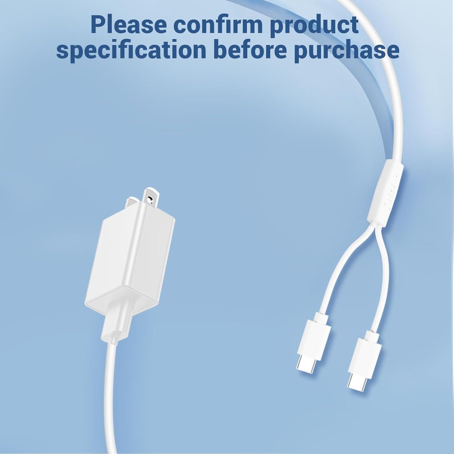 Cargador para Bomba de Pecho Momcozy M5 M6 M9 S9 Pro S12 Pro