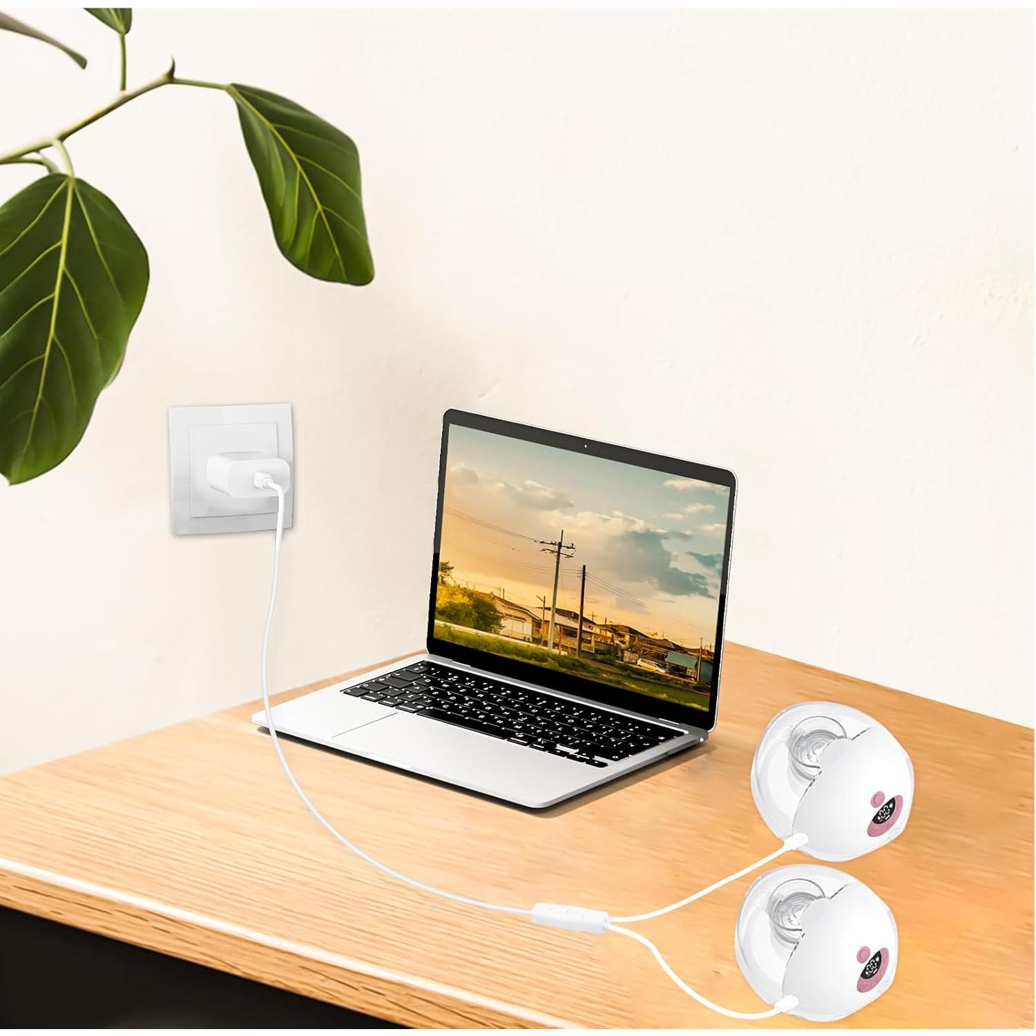 Cargador para Bomba de Pecho Momcozy M5 M6 M9 S9 Pro S12 Pro