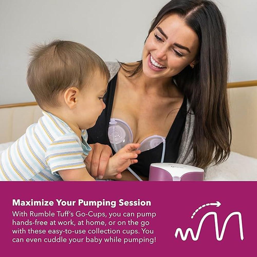 Copas Portátiles Manos Libres Rumble Tuff 236ml - 2 Unidades