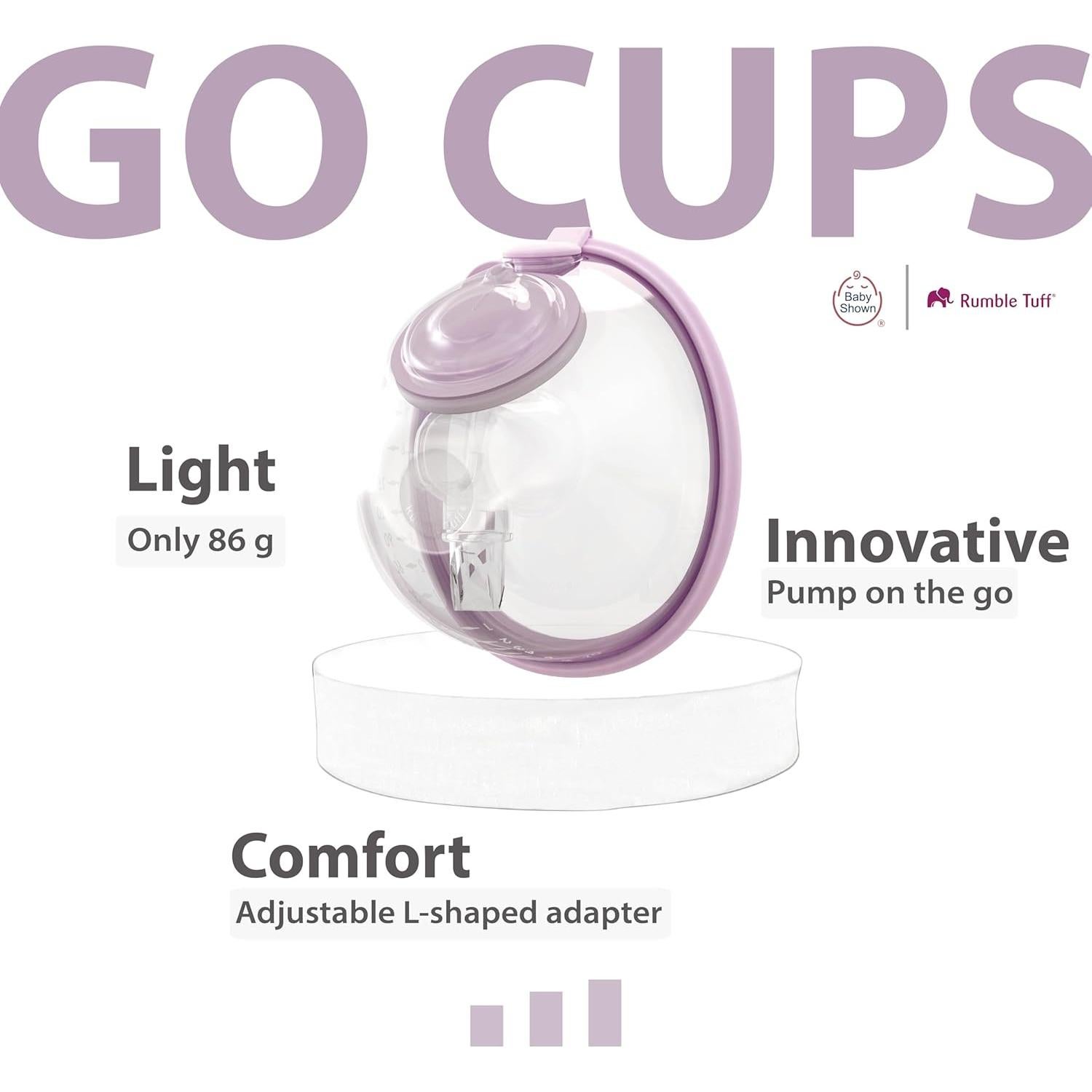 Copas Manos Libres BabyShown Rumble Tuff 236ml 24mm y 21mm