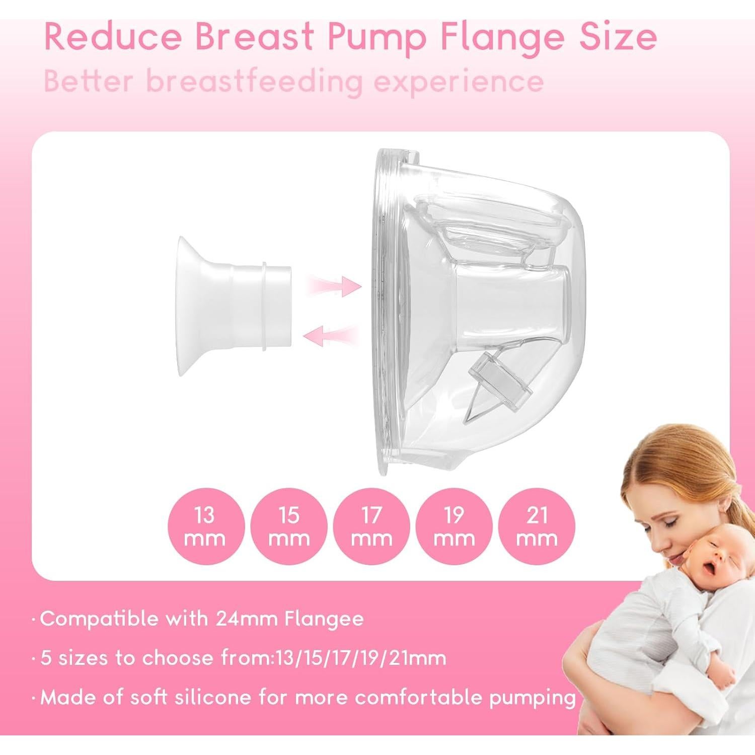 Insertos de Brida LUXEMUM 13/15/17/19/21mm para Bombas