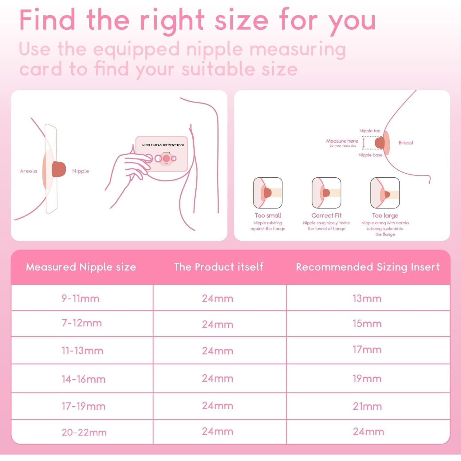 Insertos de Brida LUXEMUM 13/15/17/19/21mm para Bombas