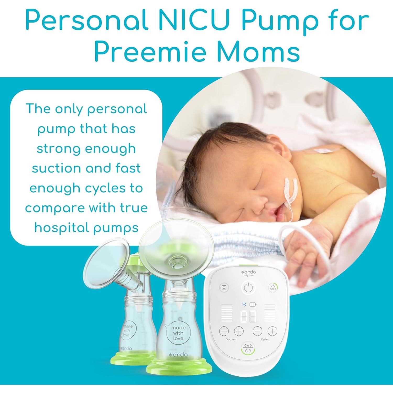 Bomba de Pecho Eléctrica Ardo Alyssa Grado Hospitalario 35x18 cm