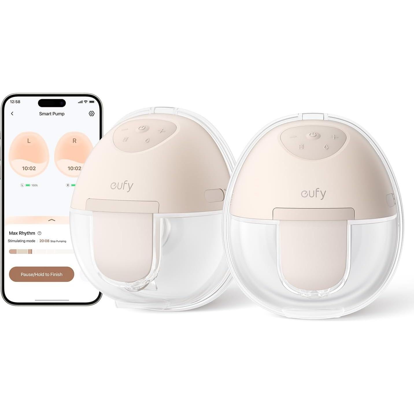 Extractor de Leche Eléctrico Eufy E10 Portátil 2-Pack