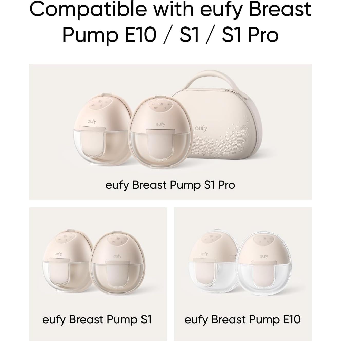 Extractor de Leche Eléctrico Eufy E10 Portátil 2-Pack