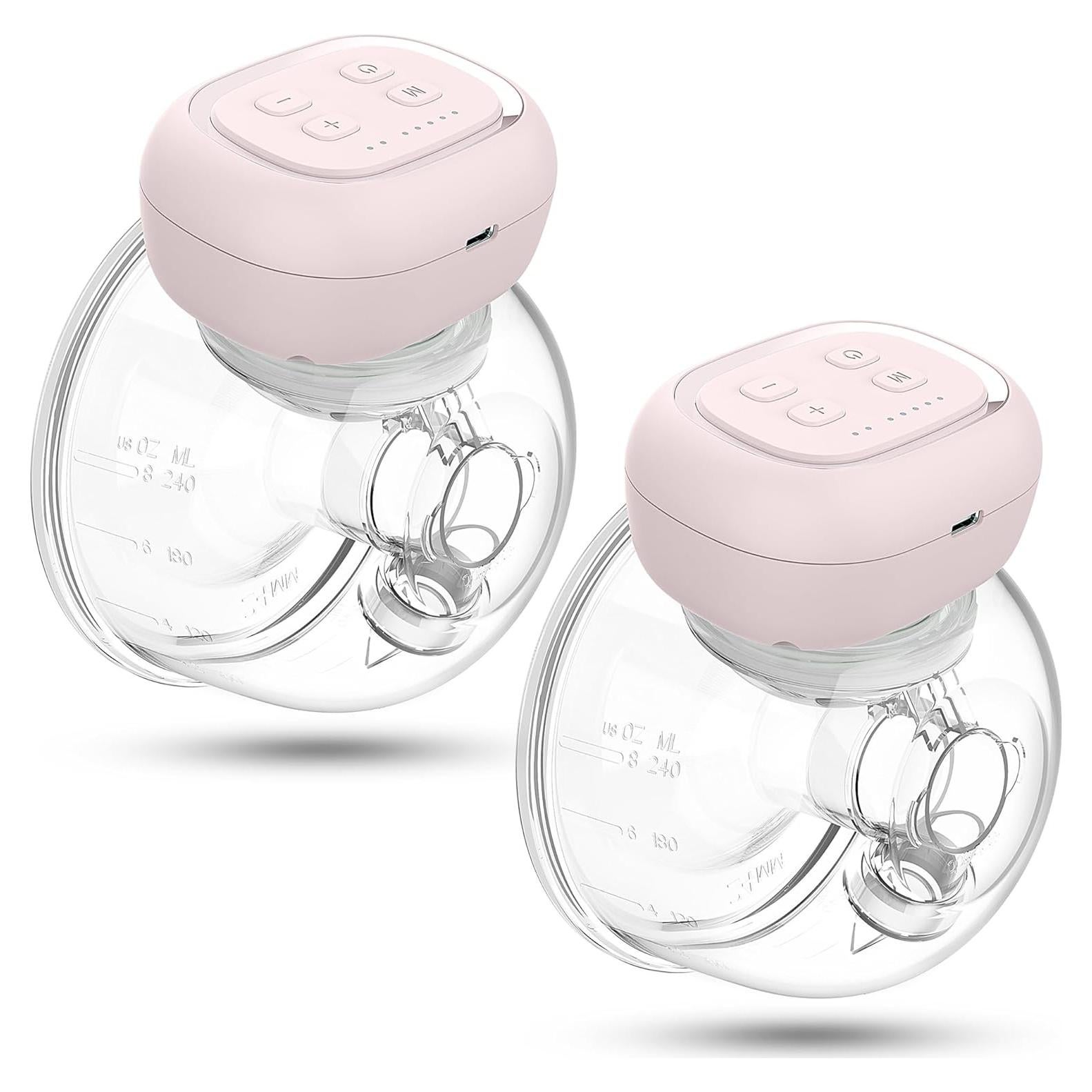 Bomba de Pecho Eléctrica Portátil Besunny, 3 Modos, 10 Niveles, Flanges 18-24mm