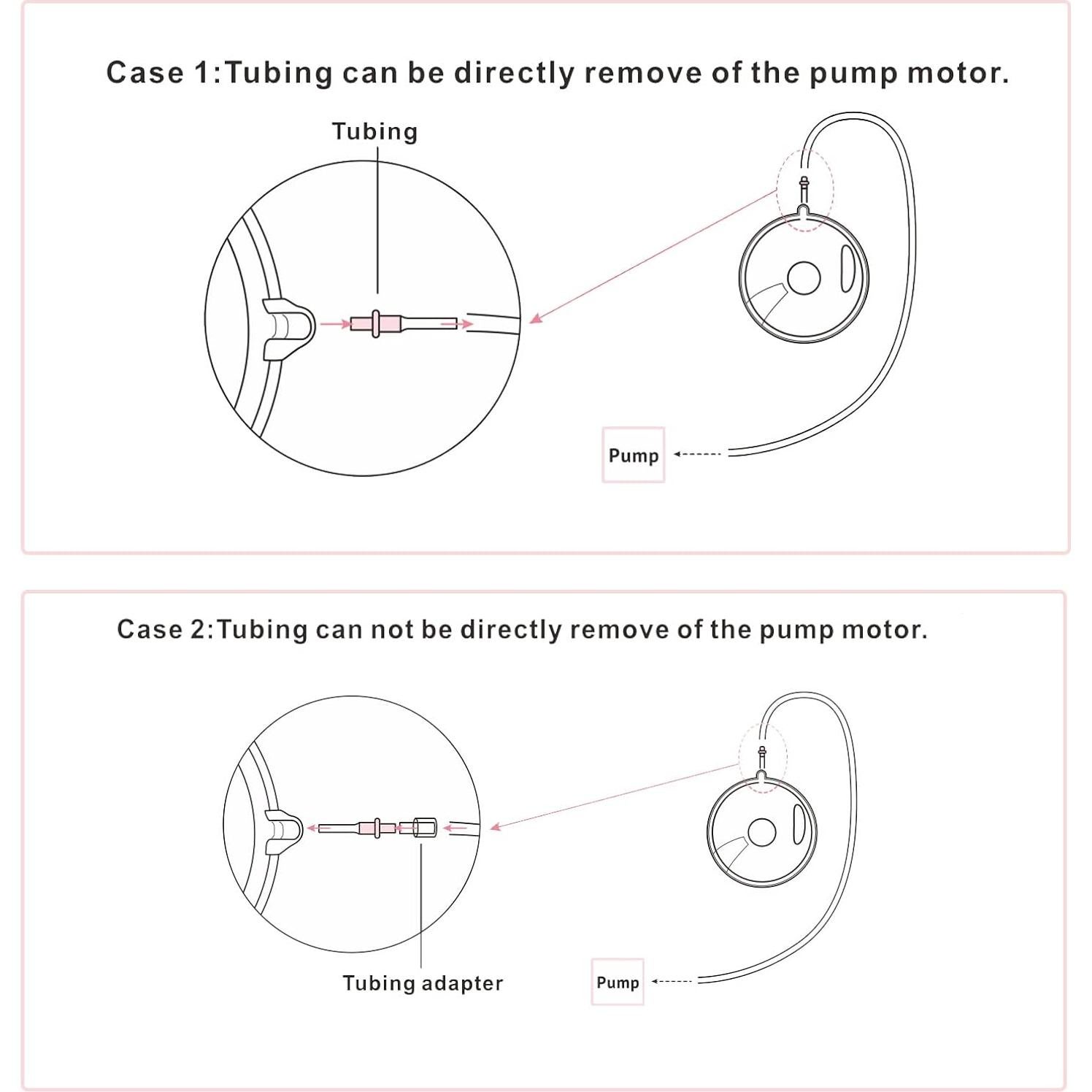 Tubería en Y de repuesto Bwcece para tazas de recolección de leche