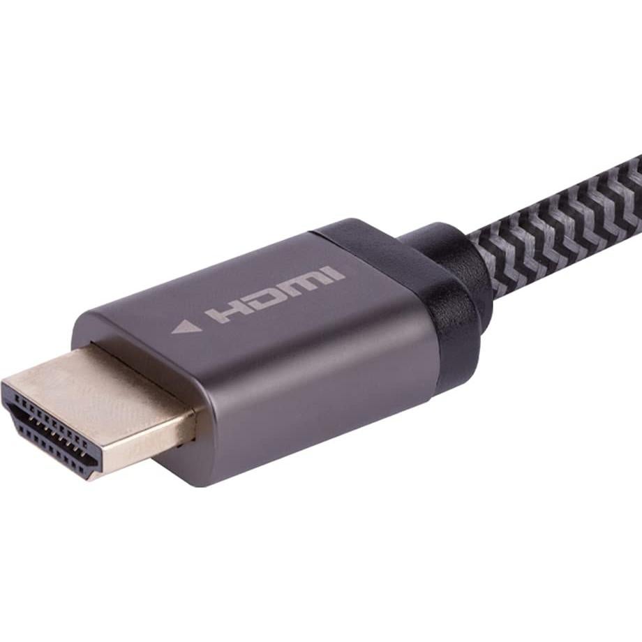 Cable HDMI 2.1 Monoprice 8K 4.57m Trenzado 48Gbps HDR