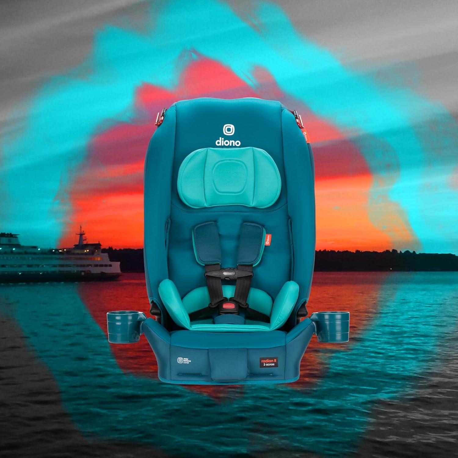 Asiento de Auto Convertible Diono Radian 3R Hielo Azul Razz