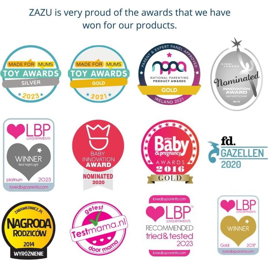 Calmante Portátil para Bebés Zazu Kids Suzy - 6 Sonidos