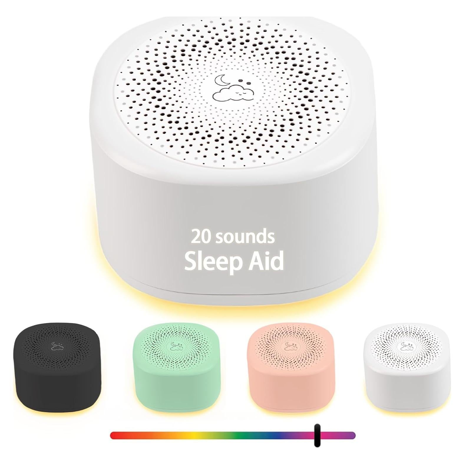 Máquina de Sonido Blanco YONSEN LT010 Portátil 20 Sonidos