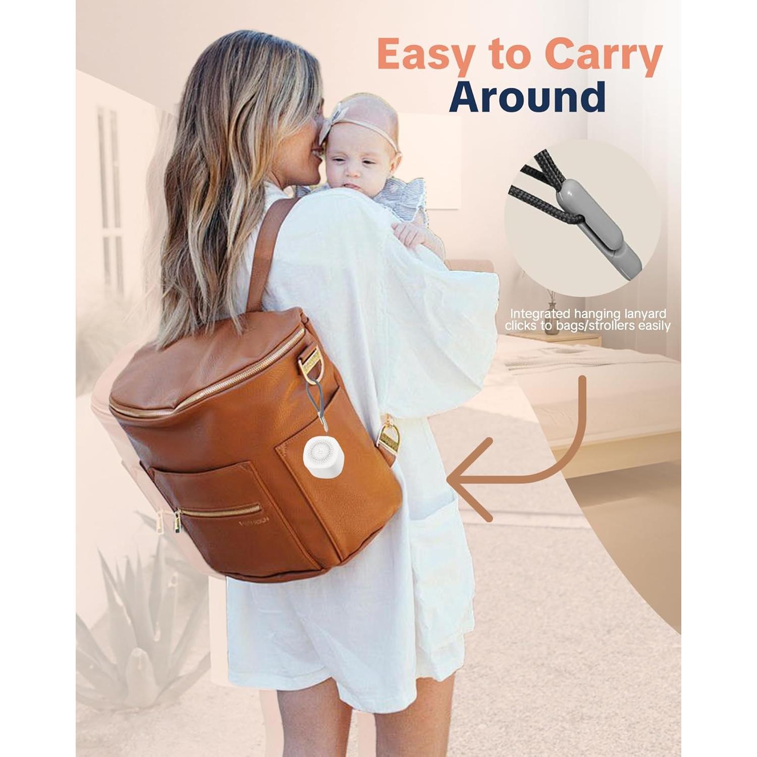 Máquina de Sonido Blanco YONSEN LT010 Portátil 20 Sonidos