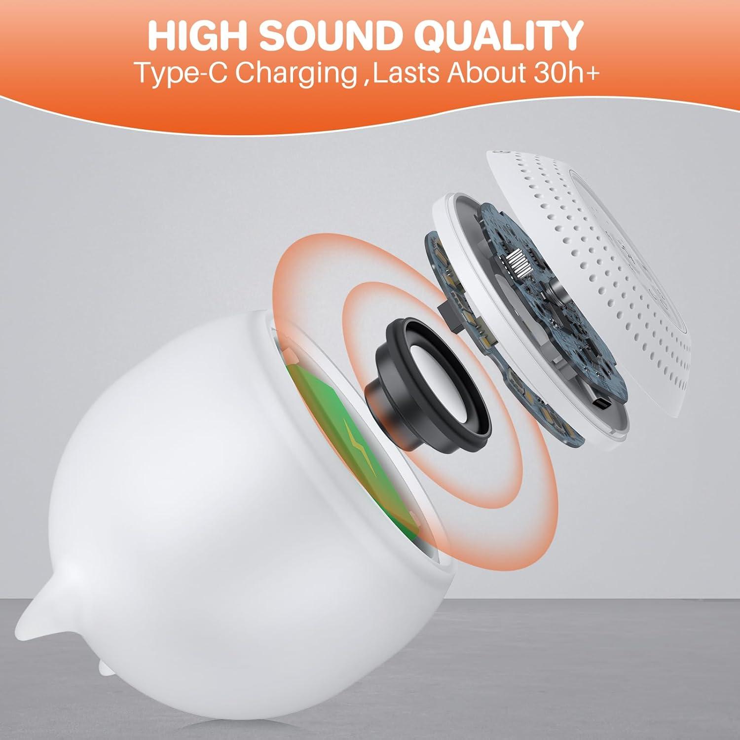 Máquina de Sonido FUNYKICH con Luz Nocturna - 24 Sonidos