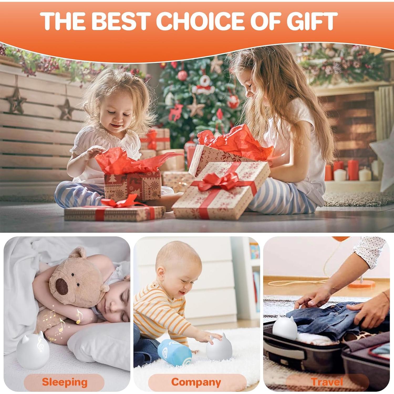 Máquina de Sonido FUNYKICH con Luz Nocturna - 24 Sonidos