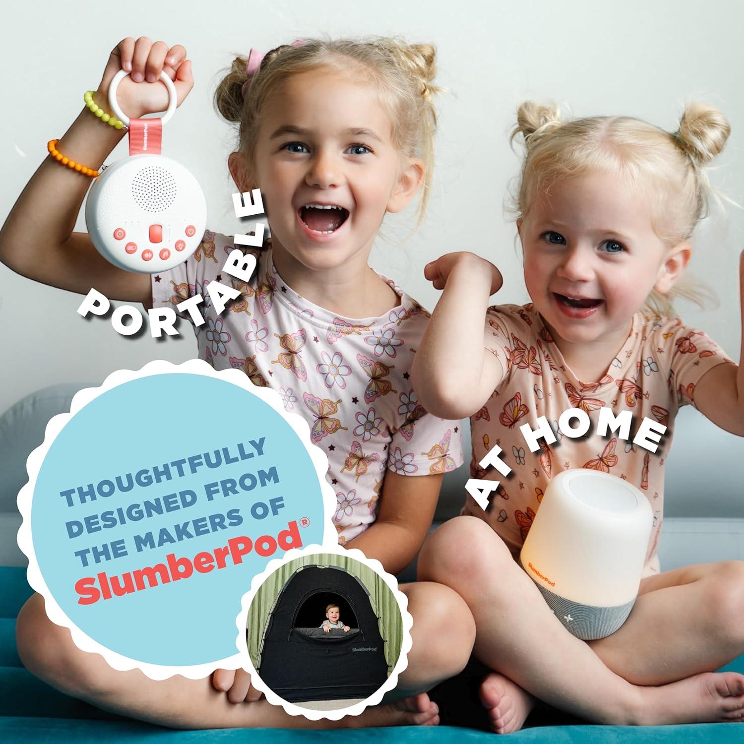 Máquina de Sonido SlumberPod SlumberCalm 2-en-1 con Luz Nocturna