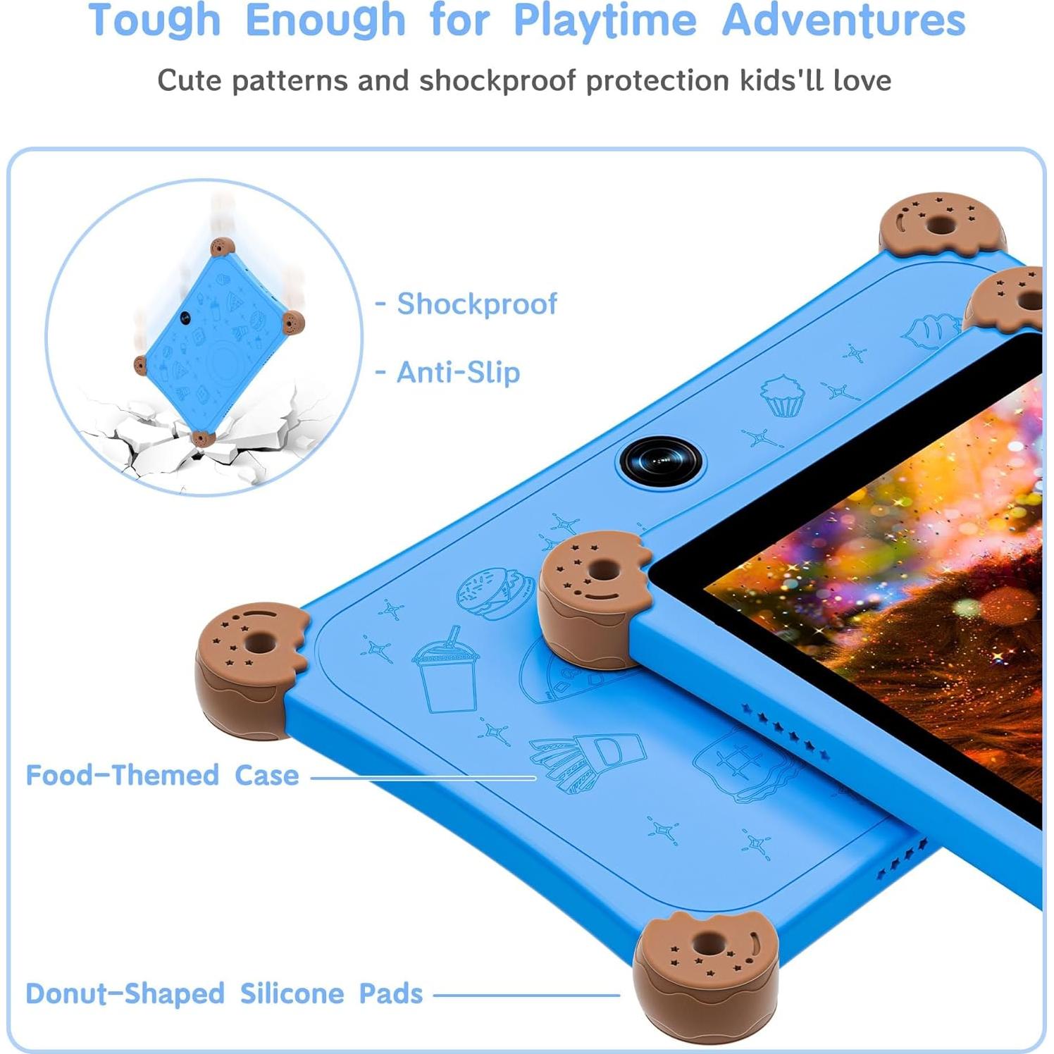 Tableta Infantil Topsand 8" Android 6GB/32GB KIDOZ Control Parental