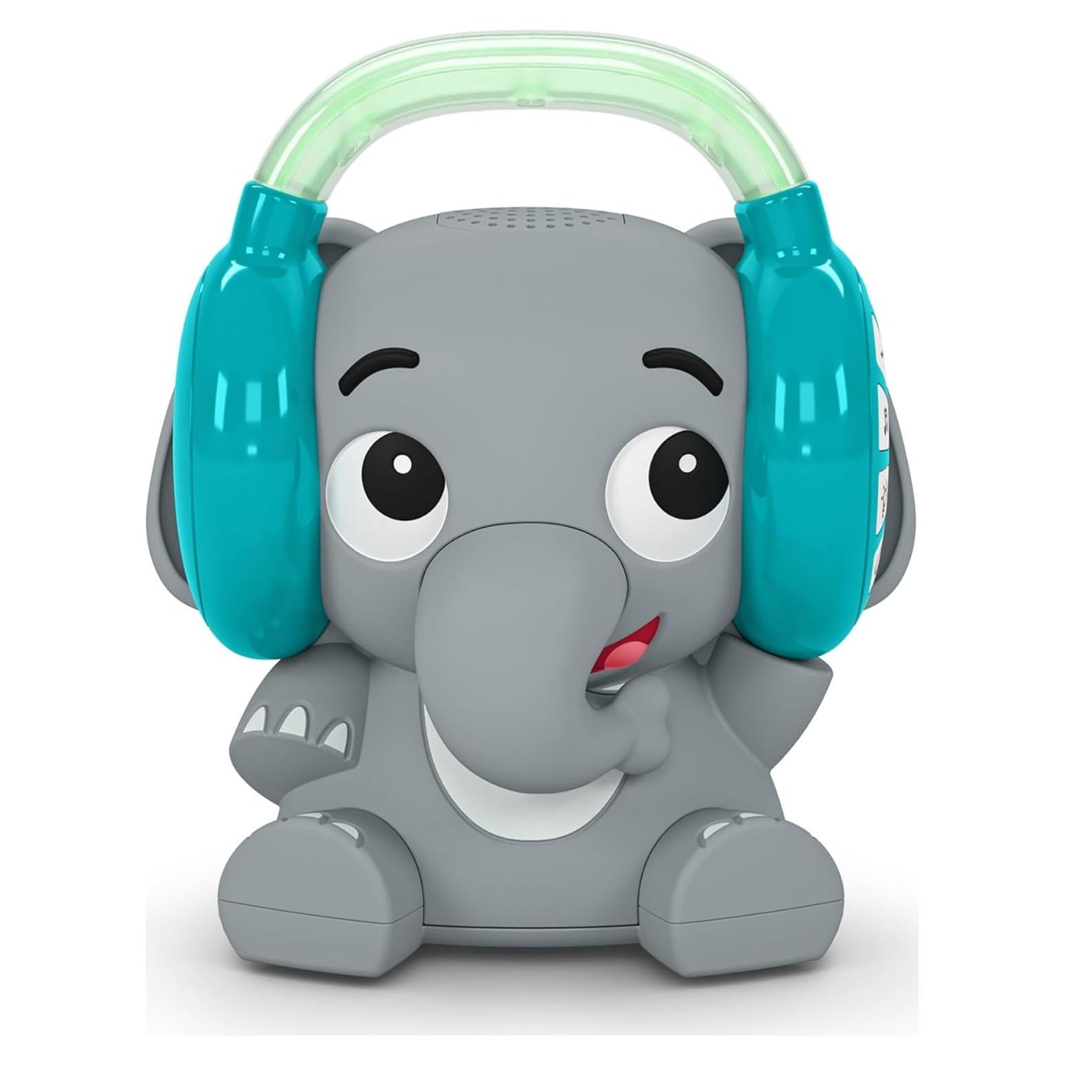 Baby Einstein Earl Elefante Soother Bluetooth 2 en 1 Gris