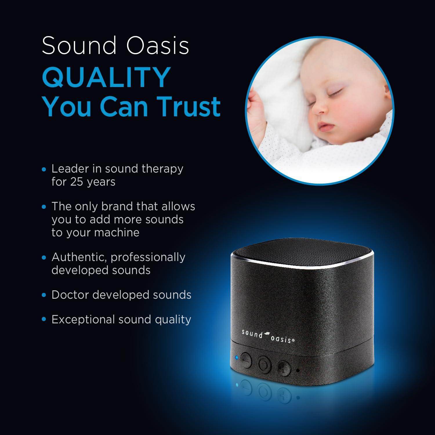 Máquina de Sonido para Bebés Sound Oasis BST-80-20B - 20 Sonidos