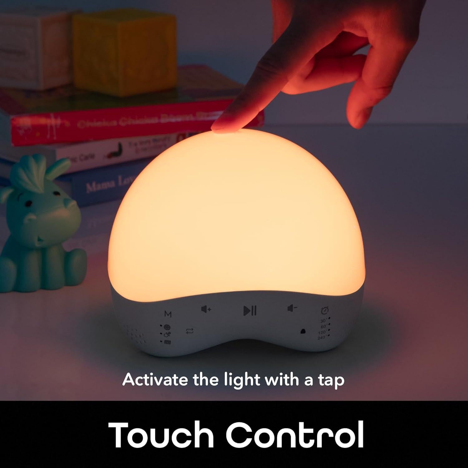 Máquina de Ruido Blanco Geeni Rise and Shine con Luz Nocturna