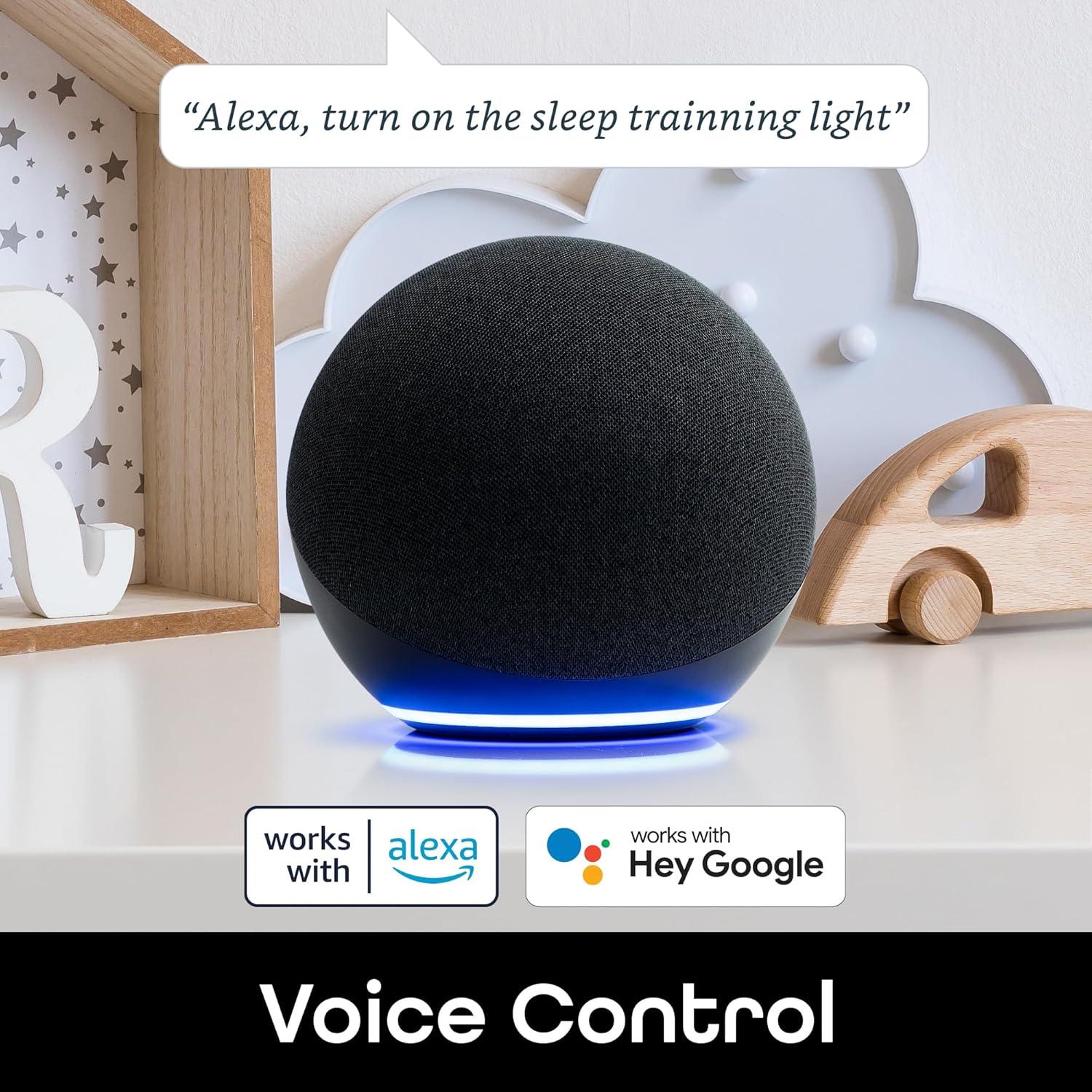 Máquina de Ruido Blanco Geeni Rise and Shine con Luz Nocturna